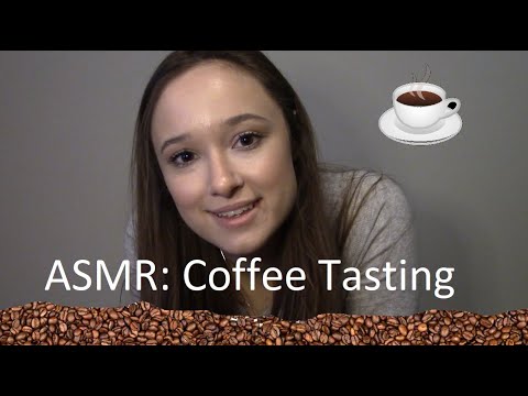 Barista ASMR, Special Coffee Tasting Just For You! (tapping, liquid sounds, instructional)