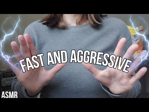 ACTUALLY FAST AND AGGRESSIVE TRIGGERS ASMR 💥