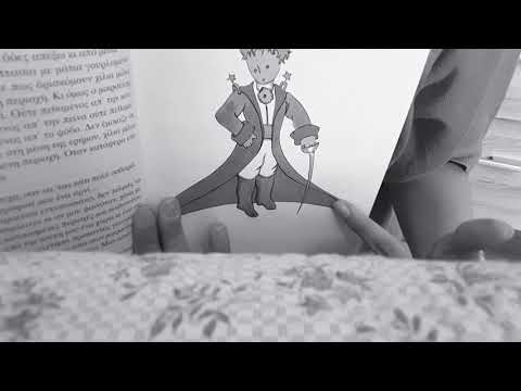 Video 24. Asmr reading the little prince (inaudible whisper & breathing)
