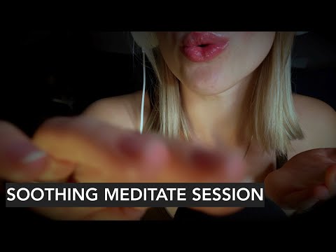 ASMR | Meditate Session, calming, relaxing and soothing 💓