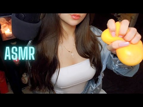 ASMR Whispered Fast & Aggressive Mic Triggers Assortment Squishy Sounds, Tapping & Scratching, Glass