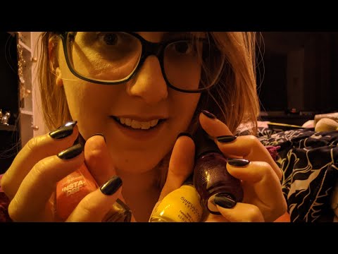 ASMR The Best 5 Minutes of Your Day ~ Air tracing & Nail Polish Clinking (Leah)