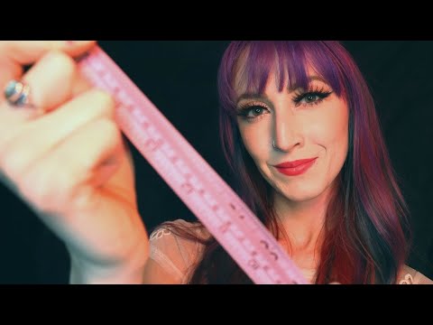 ASMR | Measuring You - Soft Spoken Roleplay (writing sounds, personal attention)