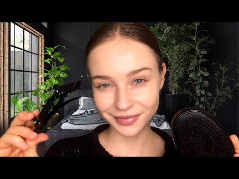 ASMR 25 Minutes Of Relaxing Hair Play💆 | Hair Clipping, Hair Brushing, Hair Oil & Scalp Inspection