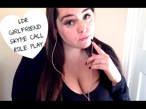 LDR Girlfriend Skype Call Role-Play (ASMR Soft-spoken/whispered)
