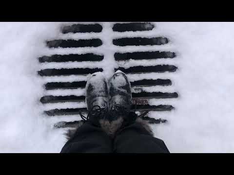 ASMR Walking fluffy Snow relaxing sound put you to SLEEP