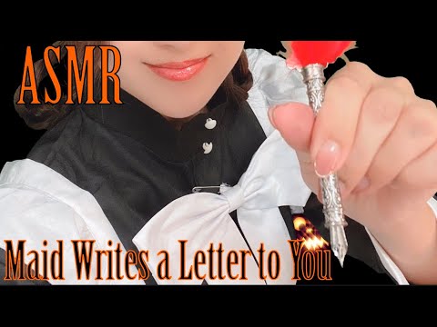 ASMR メイドからの手紙ロールプレイ🎃~A Maid Writes a Letter to You on Halloween~