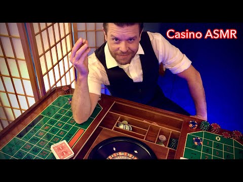 Casino ASMR - Blackjack and Roulette