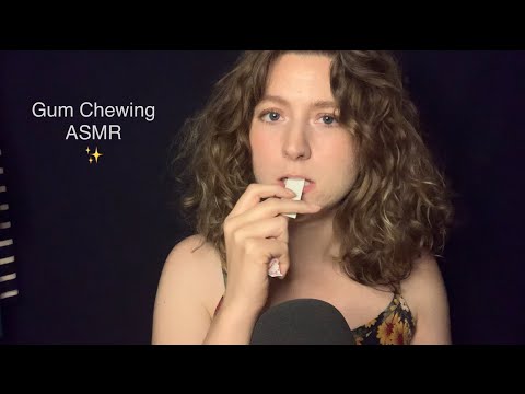 ASMR Gum Chewing: No talking | Quick tingle fix ✨