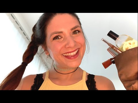 ASMR Makeup in Bed to Get Ready for the Day (RP, Personal Attention, German/Deutsch)