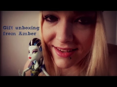 ☆★ASMR★☆ Unboxing a gift from Amber