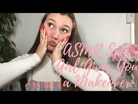 [ASMR] Ditsy Soft Girl Gives You A Makeover