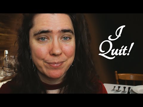 I Quit! (Not my Channel...Don't Worry!) ASMR