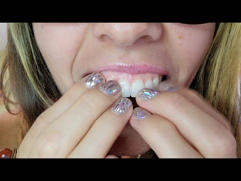 ASMR - teeth tapping!!! (with talking) 😁😁😁