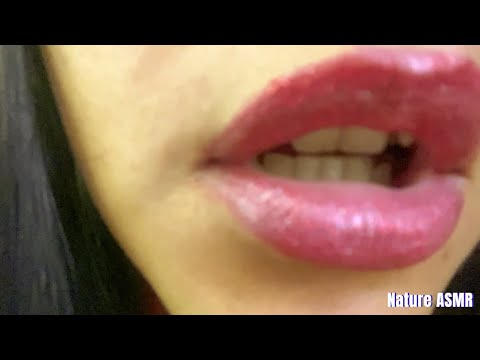 ASMR UP-CLOSE MOUTHSOUNDS, SKK, KISSES, AND TONGUE CLICKS AND LOTION SOUNDS