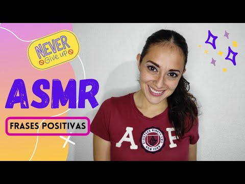 ASMR | FRASES POSITIVAS y RELAJANTES - Soft spoken | ASMR en Español