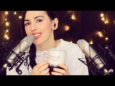 ASMR Cosy Whisper ☕ Ear To Ear close up whisper