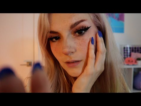 [ASMR] Up Close & Gentle Face Touching for Sleep 😴