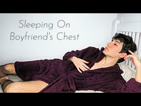 Sleeping on Boyfriend's Chest | Soft Breathing & Heartbeat | ASMR