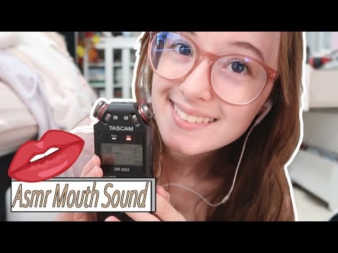 ASMR Fast Mouth Sounds! With Tascam😍🎙✨✨