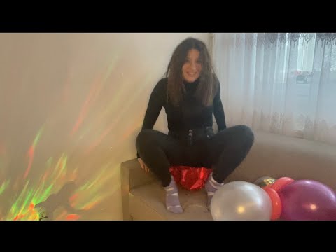 ASMR | Popping Balloons, Bin Bags and Plastic Gloves | Sit to pop | Funny Video 🤭🤭❤️❤️