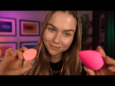 ASMR Bestie Helping You Get Ready for a Night Out.  Doing Your Makeup ~ Soft Spoken