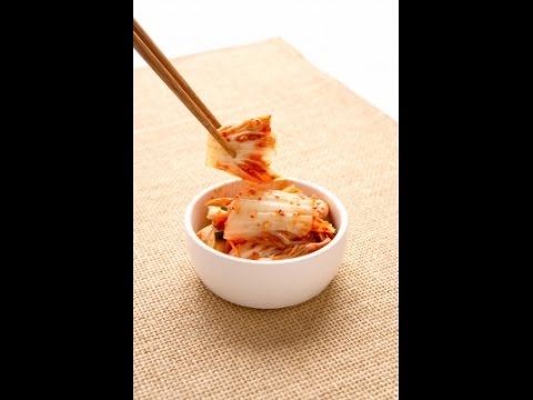 ASMR making kimchi *no talking, sounds only*