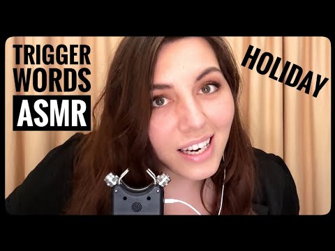 Christmas Trigger Words ASMR