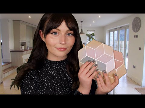 ✨ ASMR ✨Interior Designer Roleplay 🏡 - TAPPING Paint & Tile Samples
