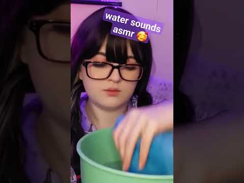 #asmr water sounds 💘~  #cosplay