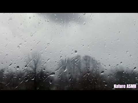 ASMR  Unintelligible Whispers During a Storm, Sleep and Anxiety Help