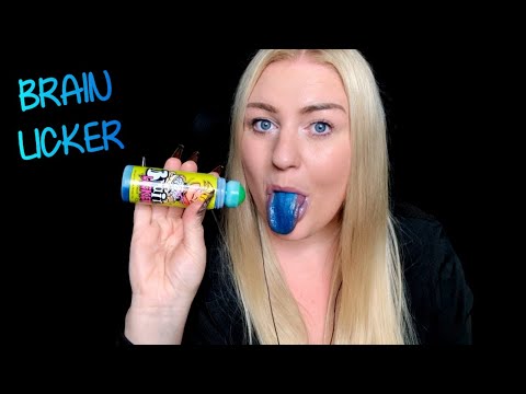 ASMR 🧠 BRAIN LICKER - LIQUID CANDY ROLLER