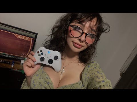 ASMR gaming | Your crush plays on your Xbox while you sleep
