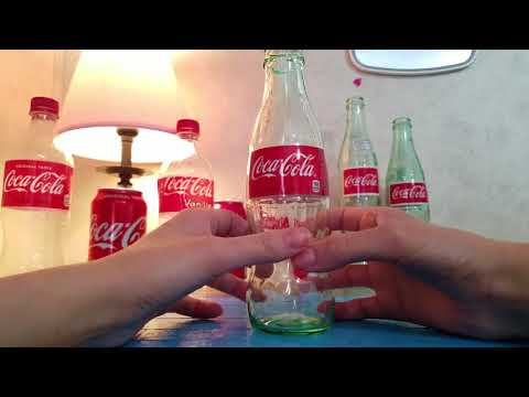 ASMR Request ~ Very Relaxing Coke Collection Show and Tell ~ (First Part Of Video) ~ Whispering