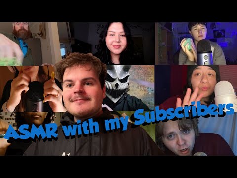 Subscribers Try ASMR *extremely tingly*