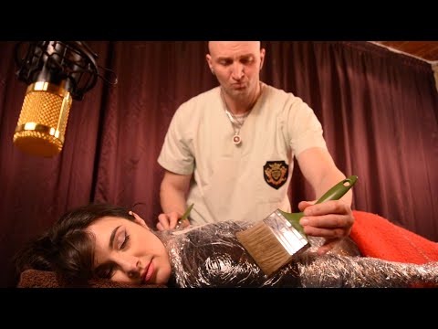 Stretch Foil Massage ASMR | Strong Sounds