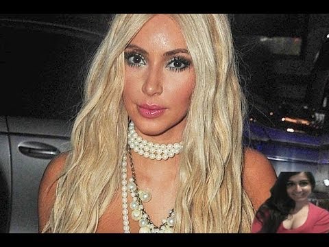Kim Kardashian Goes Even Blonder Than Ever Well I Miss Her Dark Hair - my thoughts