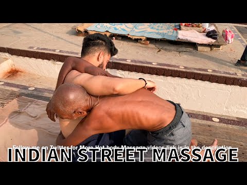 2$ WORLD'S BEST INDIAN STREET HEAD MASSAGE BY BABA CHAMUNDA BARBER | ASMR YOGi