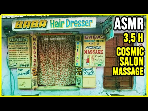 BABA, BABA'S SON, BENNY etc...ALL the MASSAGE in the COSMIC SALON 💛 ASMR 3,5 HOURS of RELAX💛