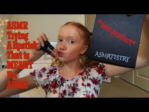 [ASMR] *MUST SEE* WHAT? IS THIS REAL? Lipstick MADE For ASMR *new*.... ASMRtistry One Lipstick 💄