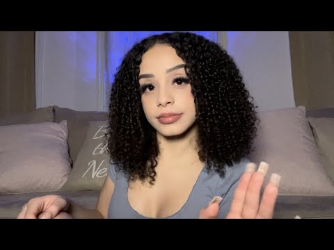 ASMR | Up CLOSE Whisper Ramble w/ FAST Tapping, Vortex, Camera Rotation, Finger Flutters +