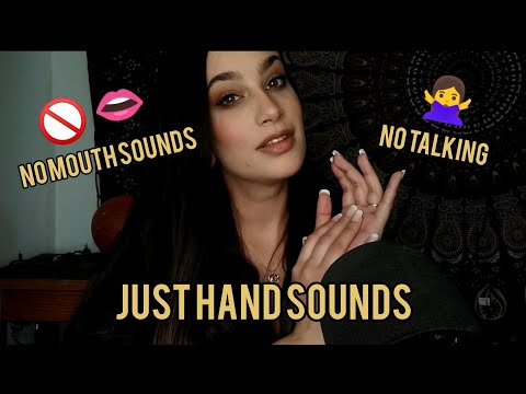 Fast Aggressive ASMR Hand Sounds - No Talking, No Mouth Sounds! (Looped)