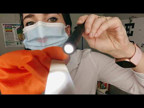 ASMR Doctor Roleplay • Typing & Crinkle Sounds • Personal Attention