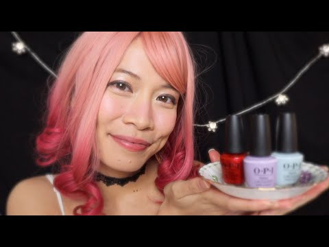 ASMR 💅🏼 Quirky Nail Technician Gives Your Nails A Makeover