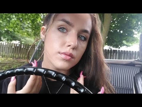 ASMR- Tapping In My Convertible