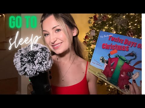 ASMR Reading You A Christmas Story 💤😴| Try Not To Fall Asleep!