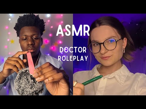 ASMR Relaxing Doctor Check Up (Roleplay)