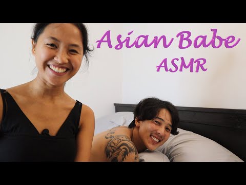 ASMR Back Massage with Taka (Japanese subscriber!)😴😌
