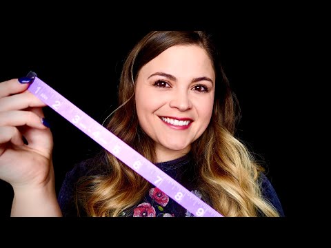 ASMR Measuring You  | Face Measuring | Soft Spoken