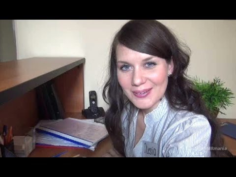 ASMR Relax Role play: Bank. Deposit 40% Relaxing Voice and Whisper of Russian Girl in English (АСМР)